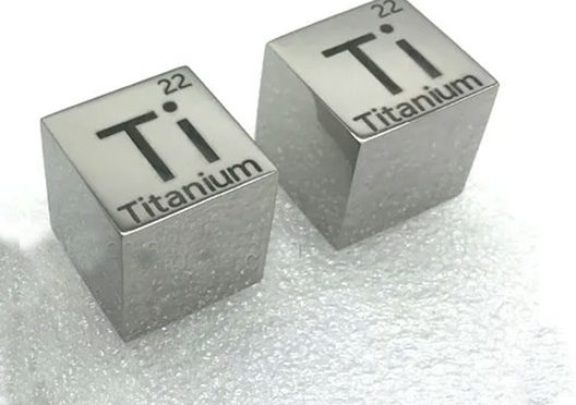 Polished Cutting Grade 5 Titanium Cubes